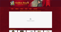Desktop Screenshot of goldenbeachent.com